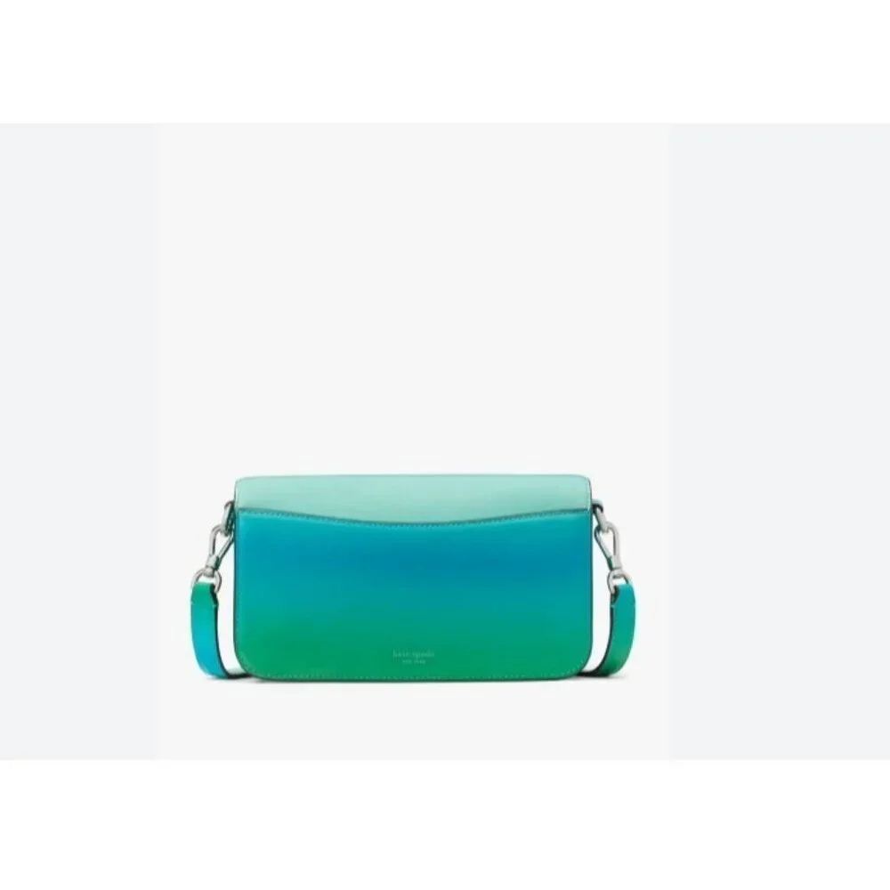KATE SPADE NY Dakota patent leather small shoulder crossbody + Dust bag - MINT